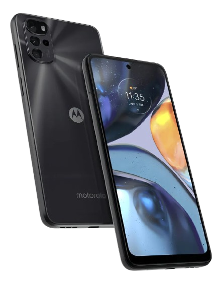 Foto do Motorola Moto G22