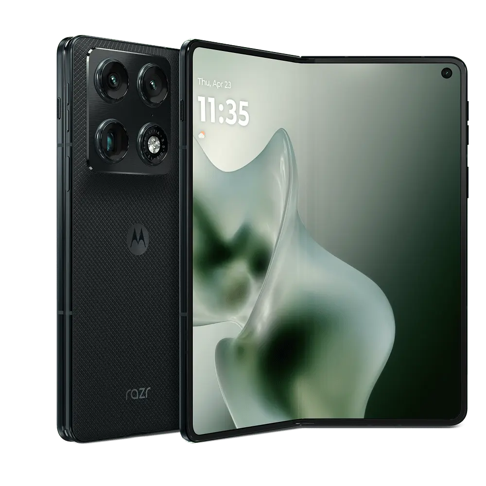 Imagem de exibição do Motorola razr fold