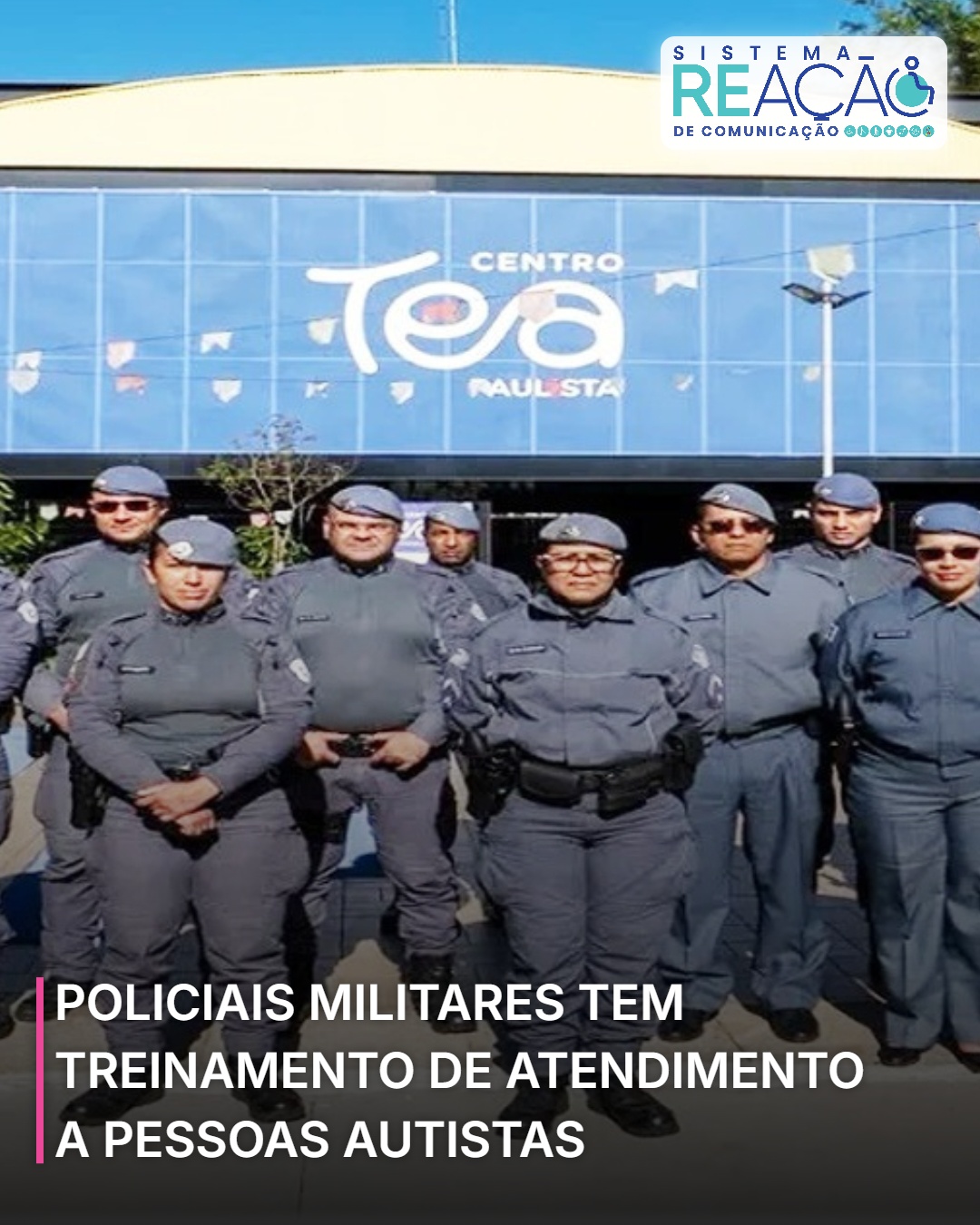 POLICIAIS MILITARES TEM TREINAMENTO DE ATENDIMENTO A PESSOAS AUTISTAS