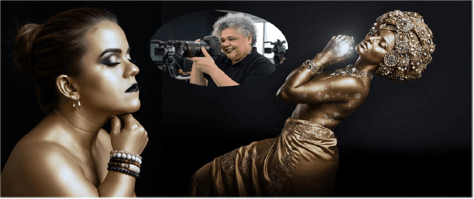 Exposição virtual da fotógrafa Kica de Castro traz conceitos de beleza PCD